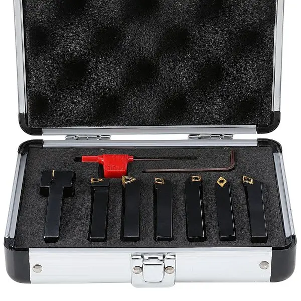 VEVOR Secure 7 Pieces Indexable Lathe Turning Tool Holder, 3/8 , KZWCD7TJ38YCMOSKUV0