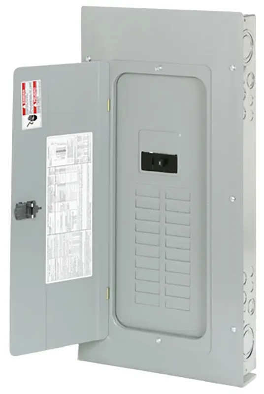 Eaton BRP20B200 Indoor Load Center, 40-Pole, 200 , 20-Space, 40-Circuit, Key Breaker, NEMA 1 Enclosure, Bolt