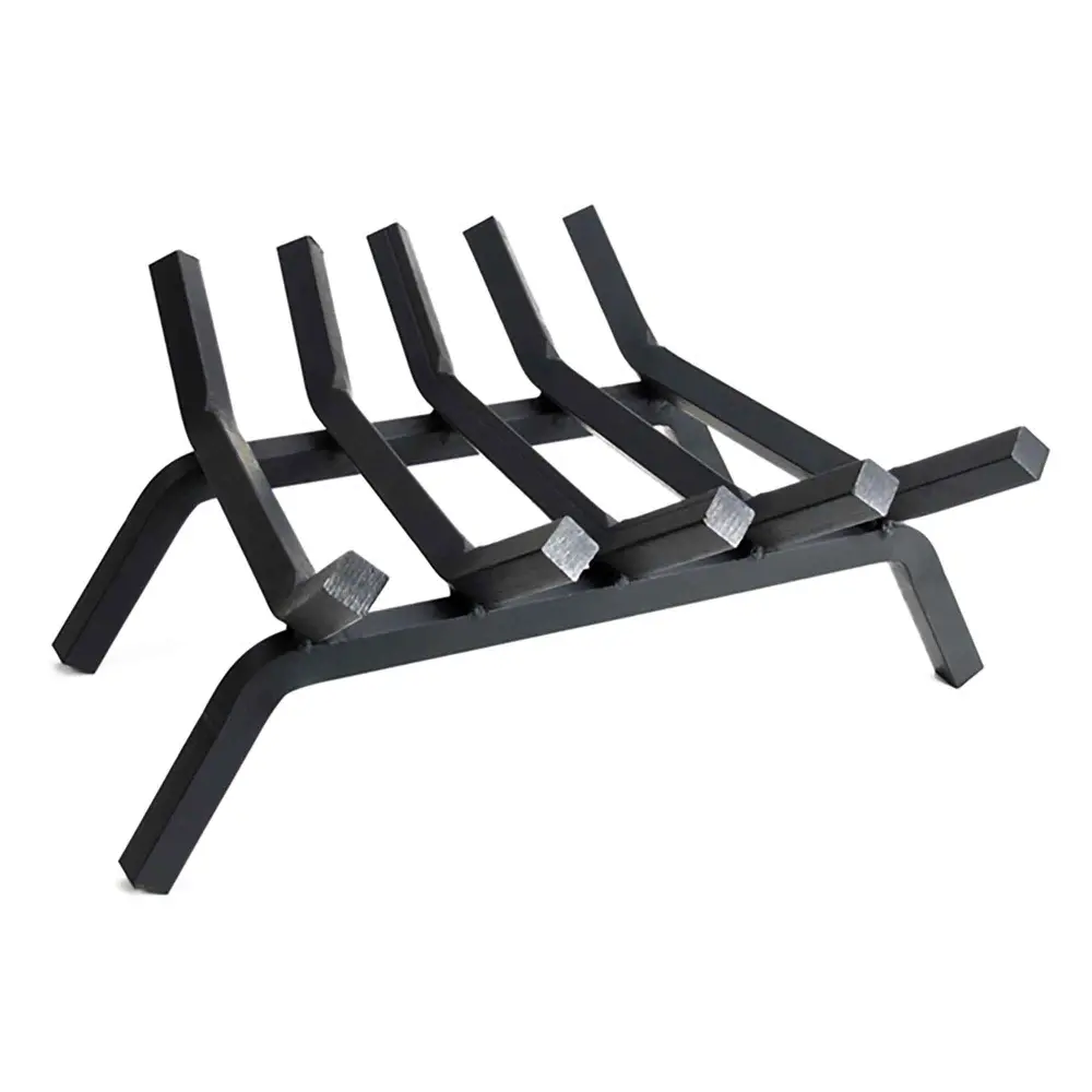 3/4'' Iron Log Holder Grid, 13.58'' x 18.5'' x 7.68''