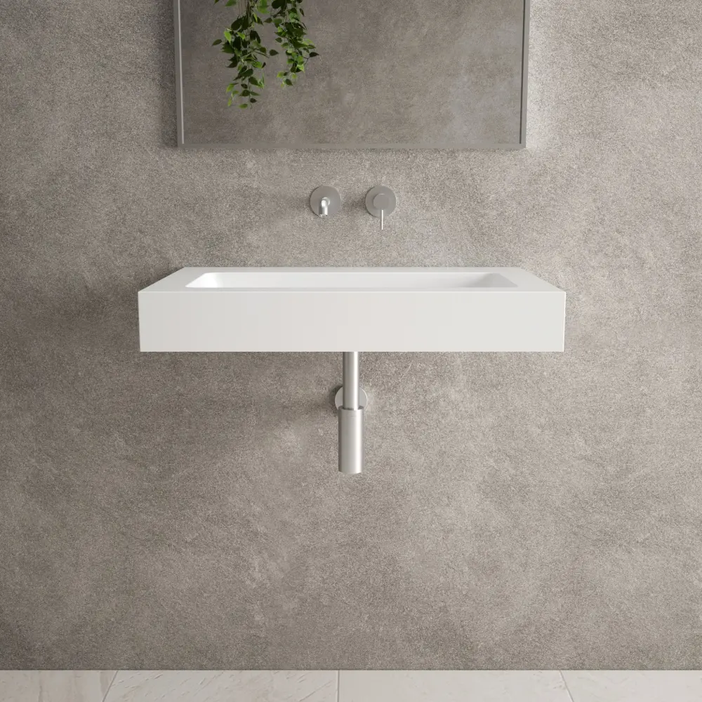 Motorized Stair Climbing Bloc Wall Hung Beyondstone Basin - 700mm