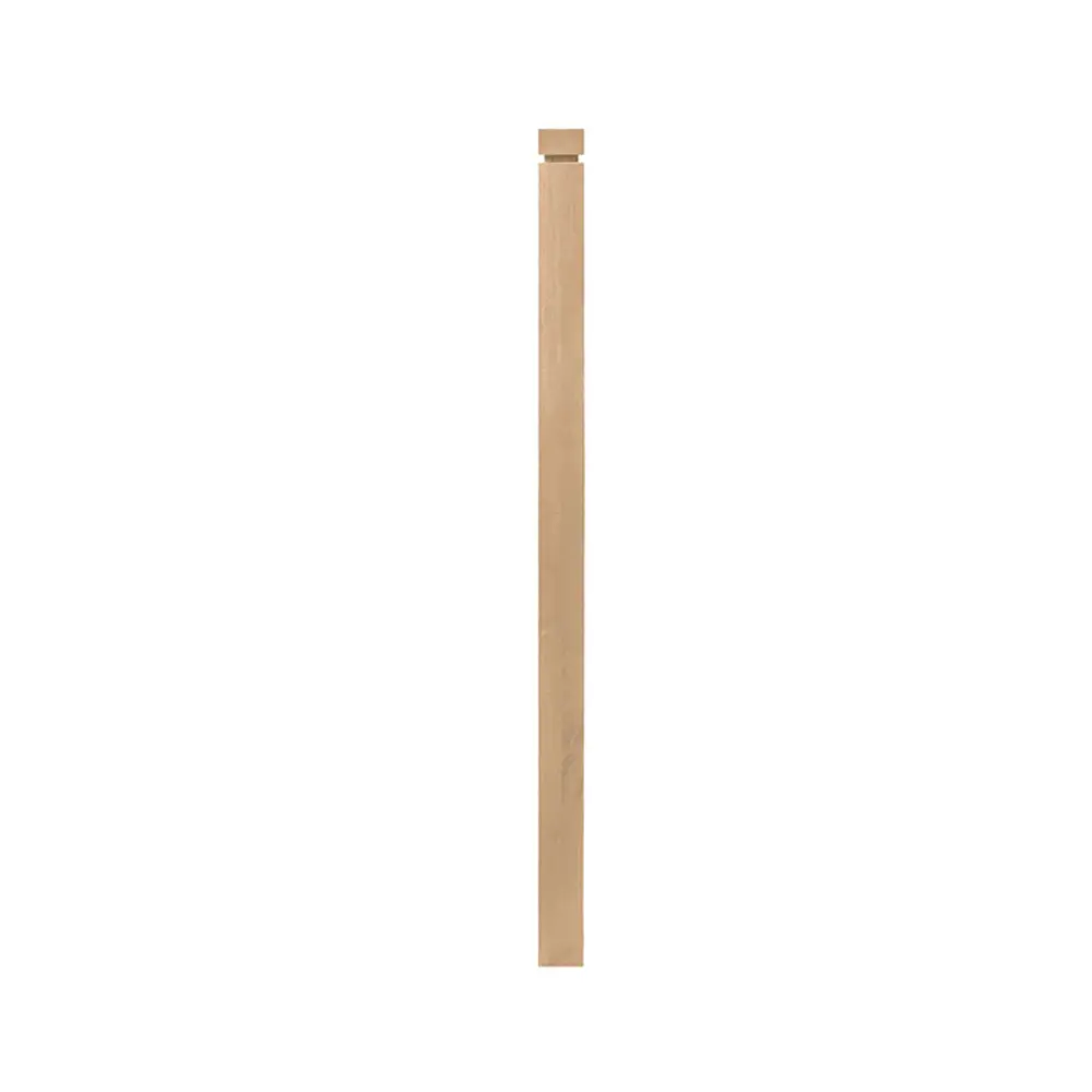 44'' Square Maple Newel