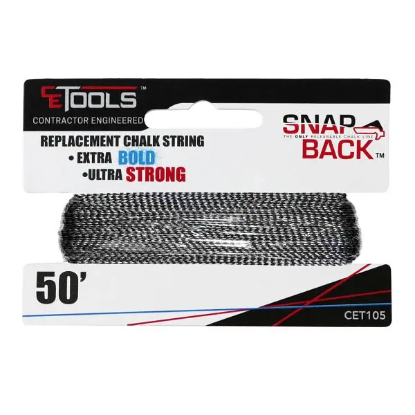 CE Industrial-Strength Tools Percision Ultra Strong Extra Bold Woven Nylon Replacement String, CET105 CE Tools