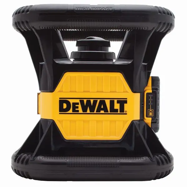 DeWalt Sleek 20V Max Red Rotary Laser Tripod & Grade Rod, DW074LRTR