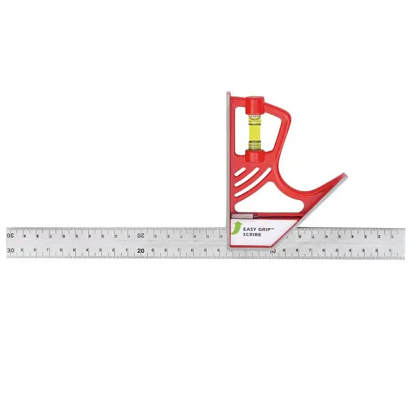 Kapro 12" Magnetic Lock Combination Square Zinc Die-Cast Head, 325M