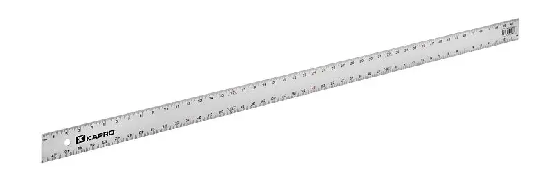 Kapro 48" Aluminum Straight Edge - English Graduations, 308-48