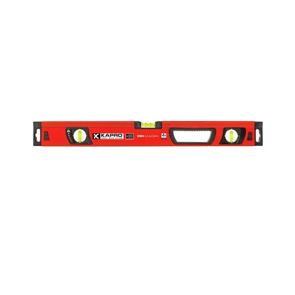 Kapro 48" Vulcan Magnetic Box Level Magnified Vials, 995-41X-48M