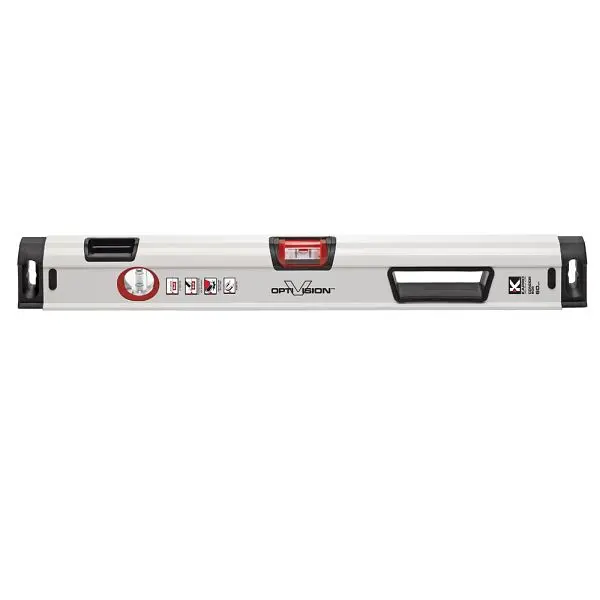 Kapro Flexible 48" Condor™ Box Level OPTIVISION™ Fire Red & Plumb, 905-41-48