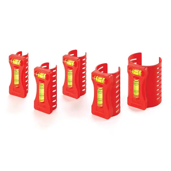 Kapro High-Strength Pipe Level Set - 5 Sizes, 350