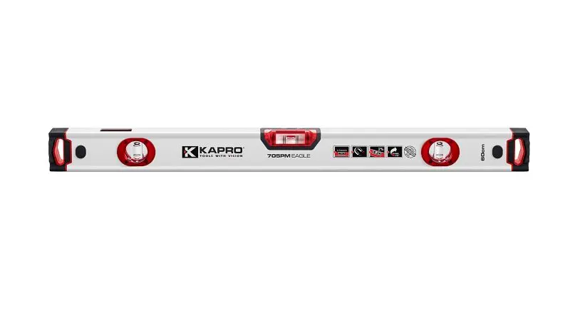Kapro Industrial 48" Eagle™ Box Level OPTIVISION™ & Plumb Site, 705-41P-48