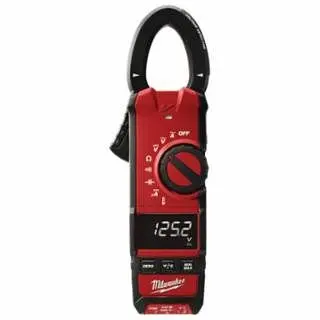 Milwaukee Corrosion-Resistant Digital Clamp Multimeters, 7 Function, 600 AAC, 2236-20
