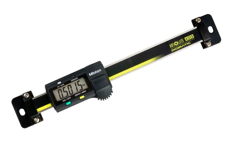 Mitutoyo Deluxe Digimatic Scale Unit, I/m 4 , .0005 , Horizontal, Outside, 572-210-30
