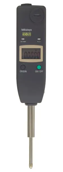 Mitutoyo Diamond-Pattern Digimatic Indicator, ID-U ABSOLUTE Digimatic Indicator, 1 , .0005 , 3/8, F, 575-123