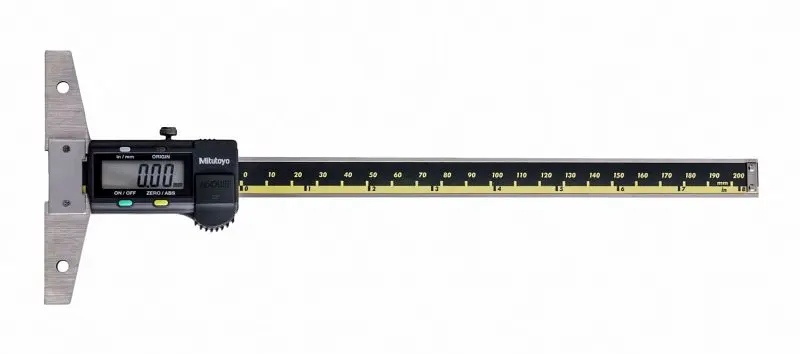 Mitutoyo Digimatic Depth Gage, I/m 8 , .0005 , Outside, 571-212-30