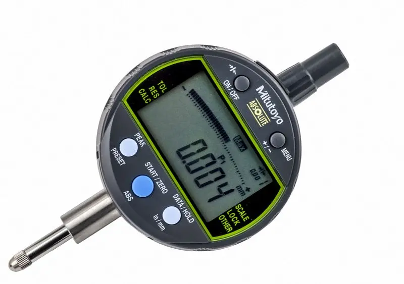 Mitutoyo Digimatic Indicator, ID-C ABSOLUTE Digimatic Indicator, I/m .5 , .0001 , 3/8, Lug Back, 543-302