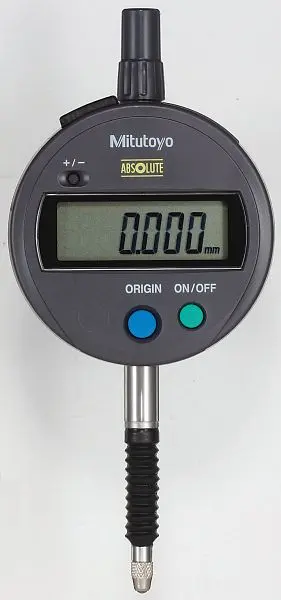 Mitutoyo Digimatic Indicator, ID-S ABSOLUTE Digimatic Indicator, 12.7mm, .001mm, 8mm, Lug Back, Dustproof, 543-794