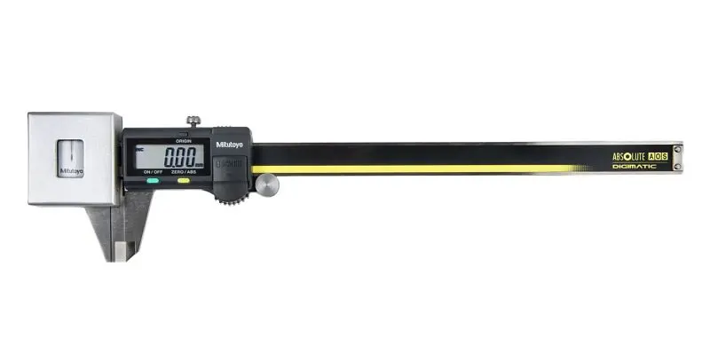 Mitutoyo Digimatic Low Force Caliper, 0-7"/0-180mm, Spc, Supplied fitted plastic case, 573-191-30