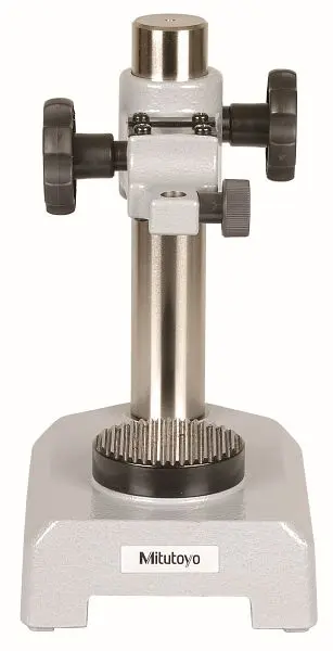 Mitutoyo Ind Accessory, Gage Stand, 3/8 , 8mm, Serrated Anvil, 7001-10