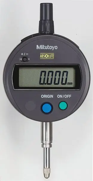 Mitutoyo Maximum-Strength Digimatic Indicator, ID-S ABSOLUTE Digimatic Indicator, 12.7mm, .001mm, 8mm, Lug Back, 543-790