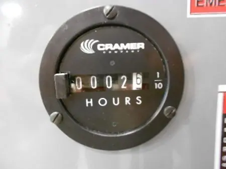 Securety Speed Hour Meter 3760 and 4375 Wide Belt Sanders, WBAHMETER Safety Speed