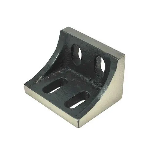 STM Distinctive 3-1/2" x 2-1/2" Slotted Webbed Angle Plate, 370311