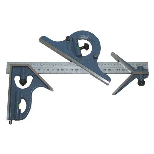 STM Precision-Engineered 12"/300mm 4pc Combination Square Set, 220850