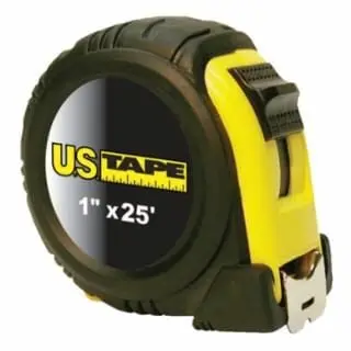 U.S. Compact Tape Construction Grade Tapes, 3/4 x 12 Ft, Quantity: 6 pieces, 52712 U.S. Tape