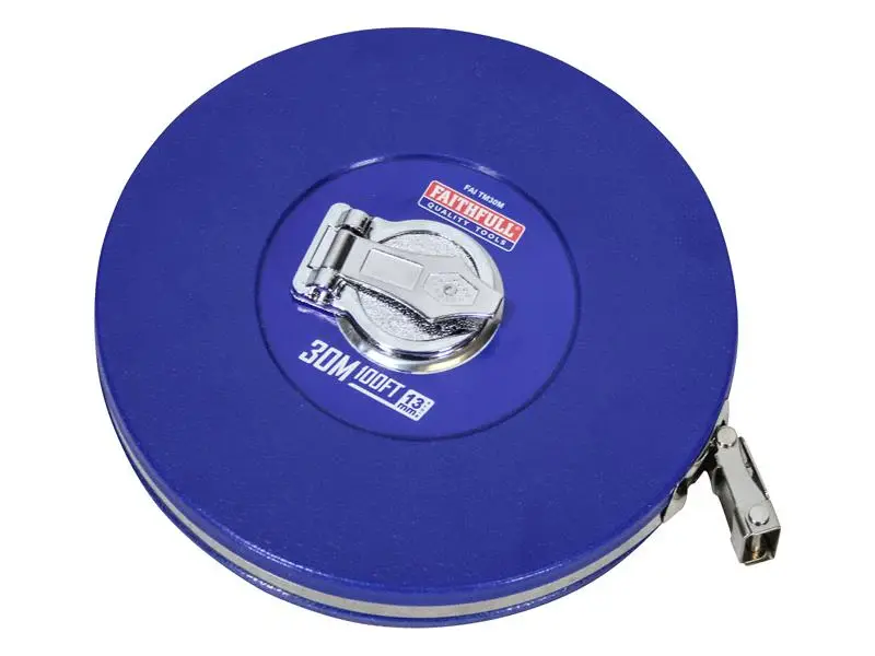 Faithfull Rounded Maxi Tape 30m/100ft (Width 13mm)