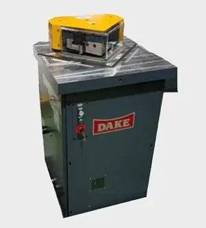 Dake Superior Hydraulic Sheet Metal Notchers, Model DLN-6200, 90 Degree Notch Angle, 960400