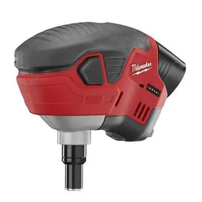 Milwaukee M12 Cordless Lith-Ion Palm Common Nailer (1) Redlith Cp1.5 Battery Kit, 2458-21