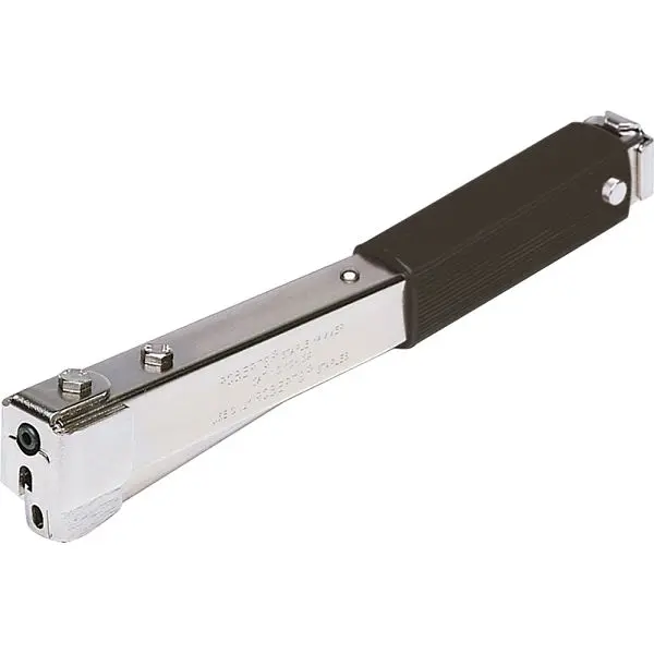 Roberts Staple Hammer 160 Staple Capacity 3/8 inches Divergent Point or Chisel Point Staples, 6 Pieces, 10-109