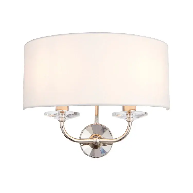 Nyla Wall Light - Radiant Nickel