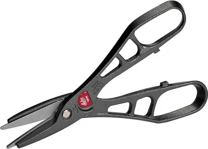 Malco Andy Snip MC12N Combination Snip, 12 OAL, 3 L Cut, J-Channel Cut, Alloy Blade, Charcoal Handle, Loop Handle