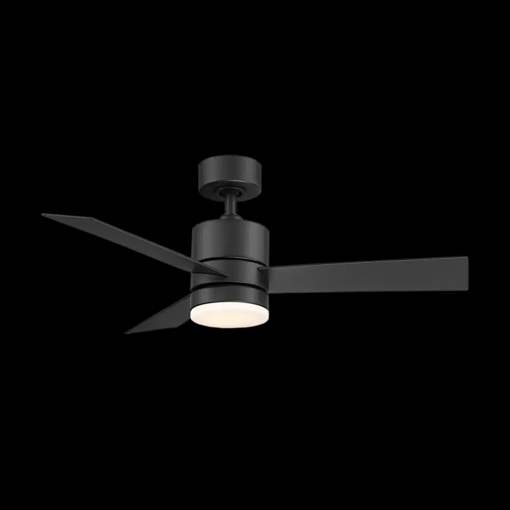 44 inch Axis Ceiling Fan - Matte Jet-black