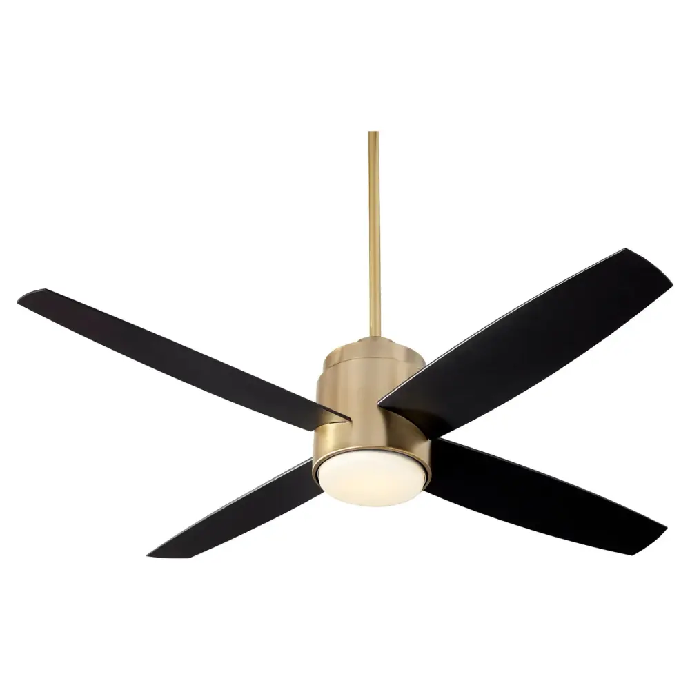 52 inch OSLO Ceiling Fan Oxygen Lighting - Aged Warm alloy