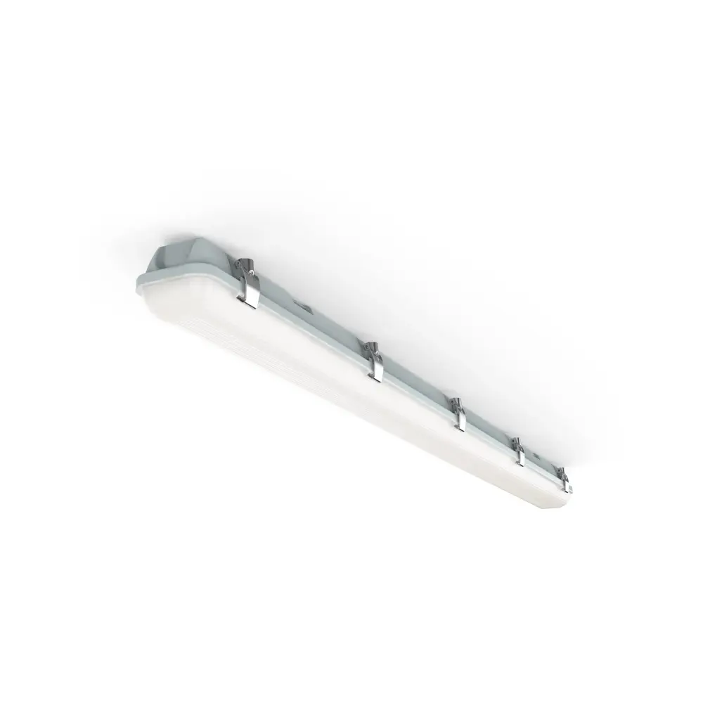 4lite Professional Indoor Or Outdoor Twin LED Completely Weatherproof Batten 6ft/1800mm Length IP65 70w 7320lm Polycarbona...