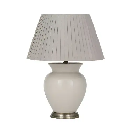 Harley Ceramic Table Lamp - Cream