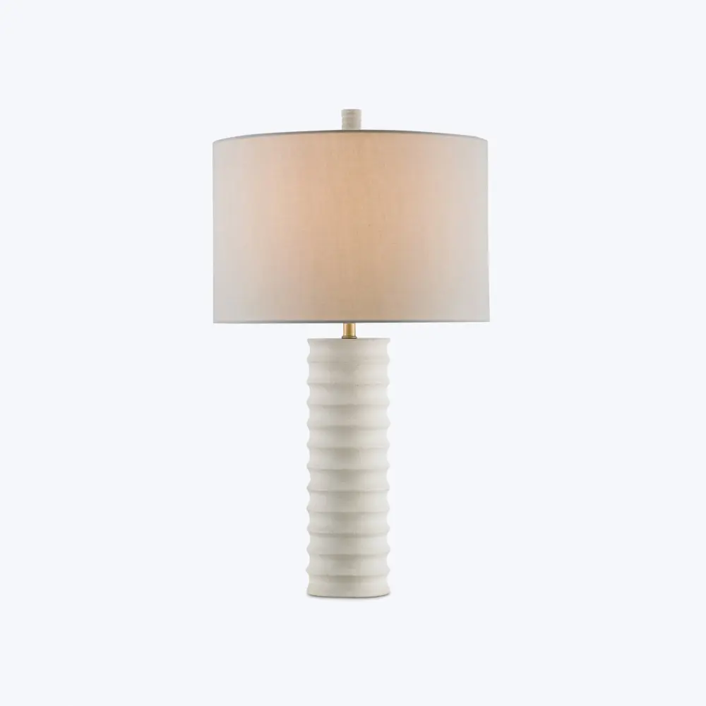 Snowdrop White Table Lamp