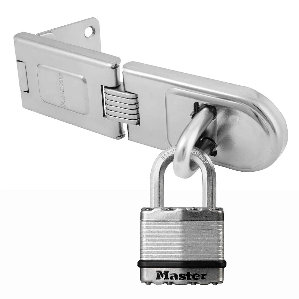 Magnum Laminated Metal Padlock Hasp