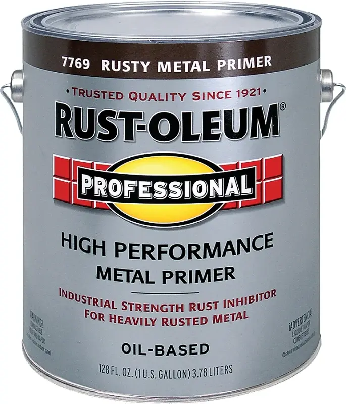 Rust-Oleum 7769402 Primer, Flat, Flat Rusty All-metal Primer, 1 gal