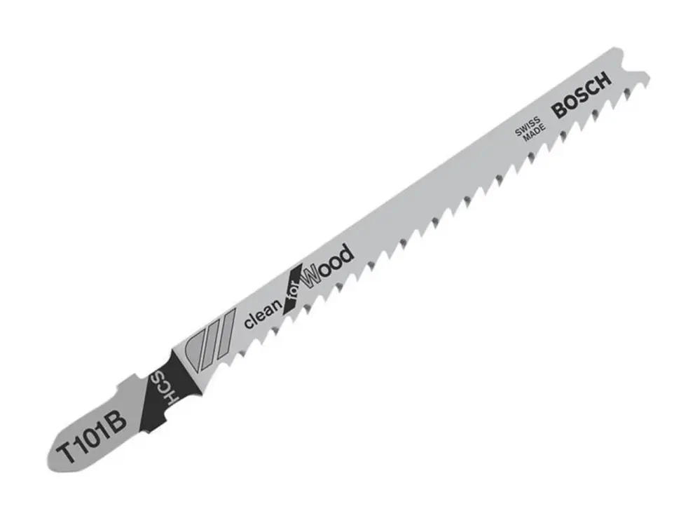 Bosch Powertool Accessories T 101 B Immaculate Wood Jigsaw Blade 100Mm Pack 5