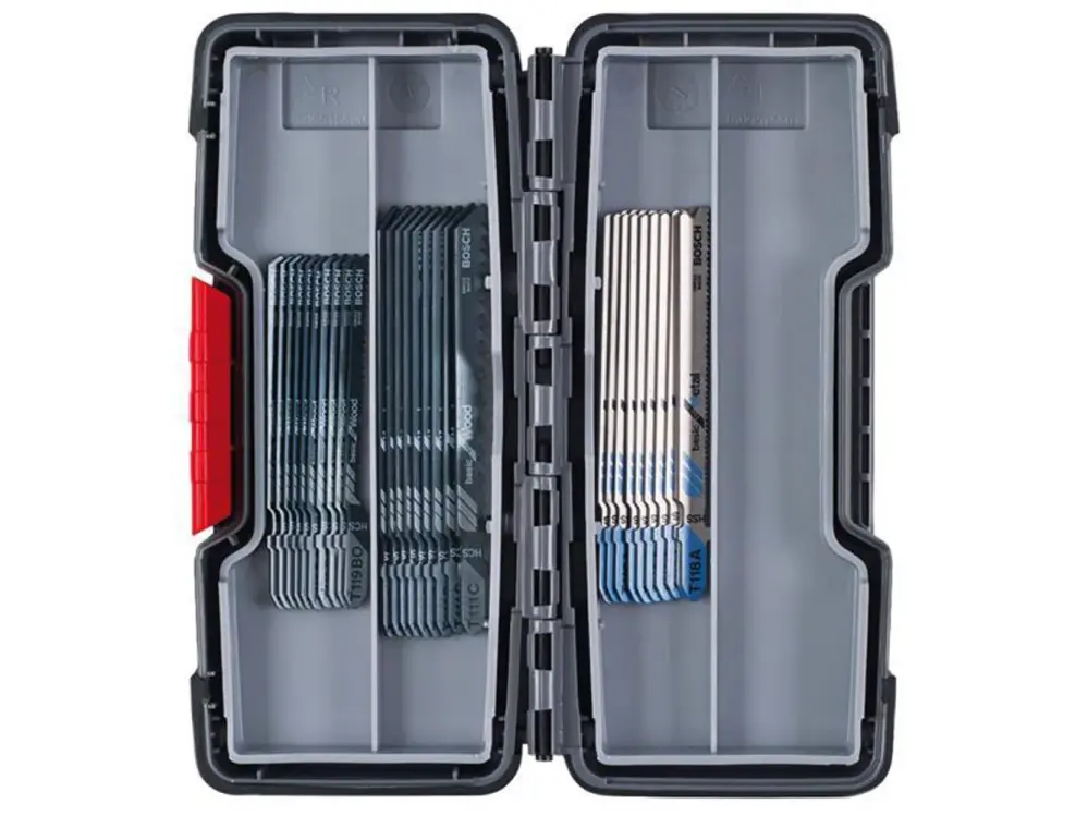Bosch Powertool Accessories Basic Wood And Steel Jigsaw Blade Set, 30 Piece
