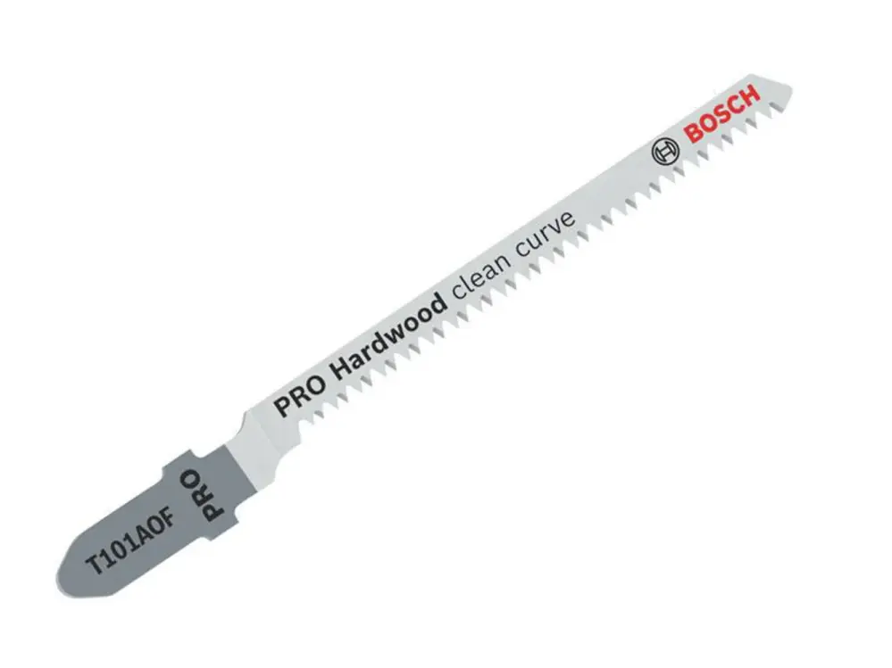 Bosch Powertool Accessories Pro Hardwood Sterilize Curve T101aof Jigsaw Blade 83Mm Pack 3