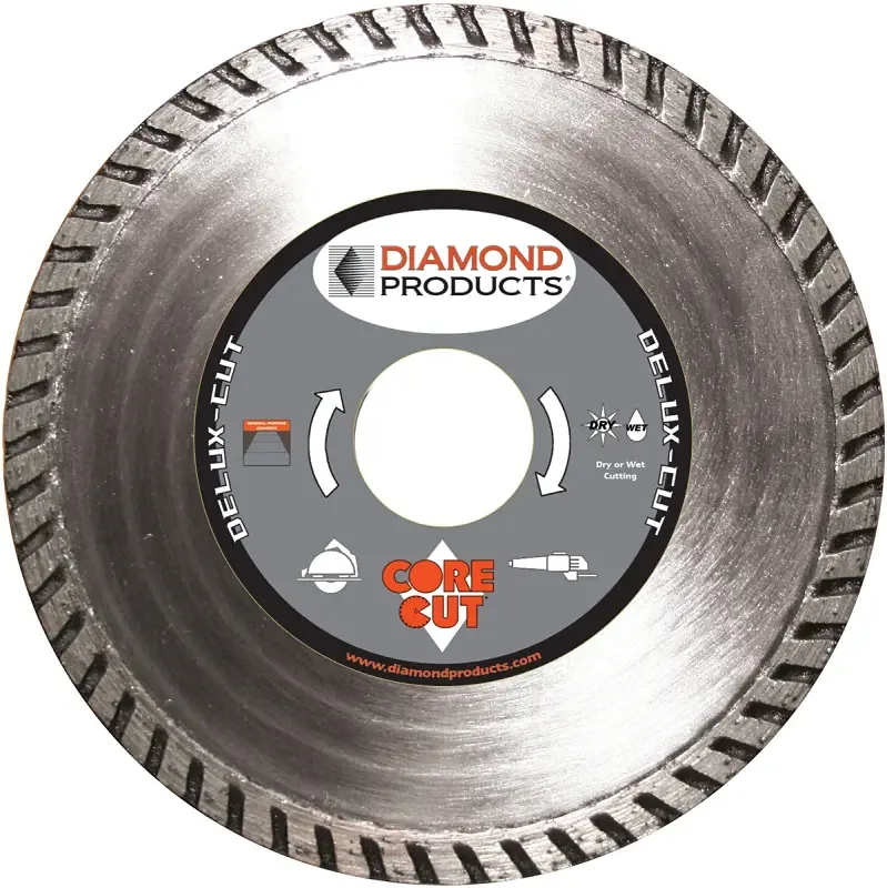 Diamond Products 21205 Circular Blade, 12 Dia, 1 Arbor, Diamond Cutting Edge