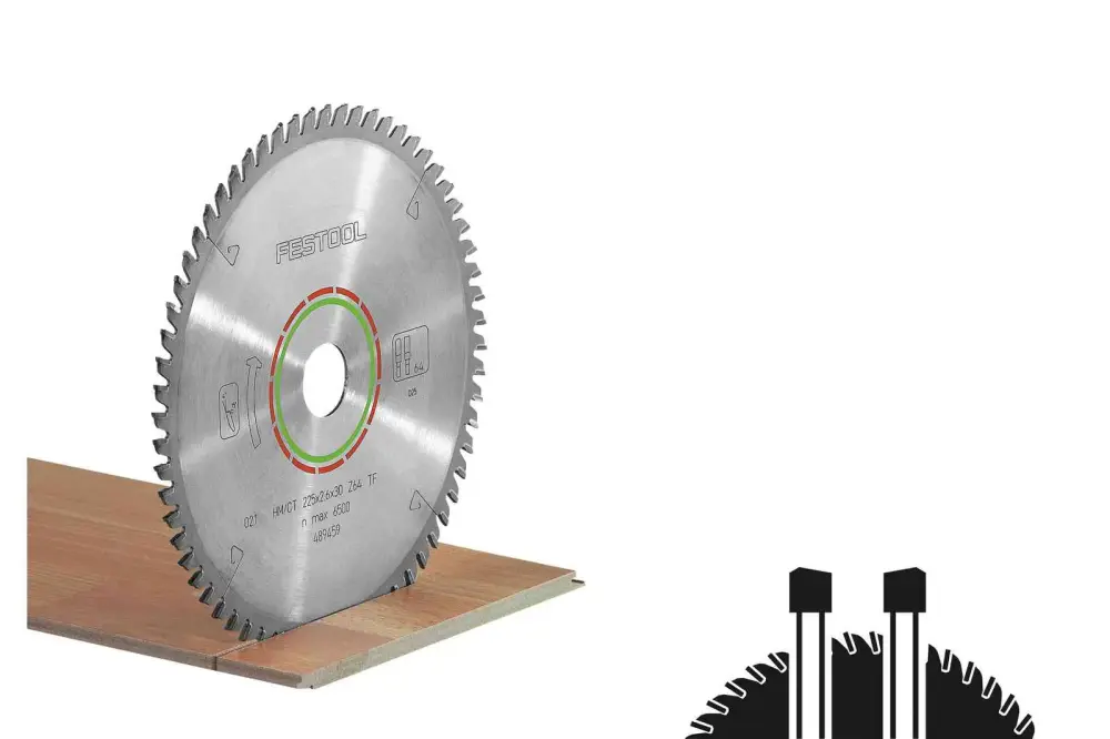 Festool 495386 Laminate Saw Blade 64-tooth, KS120