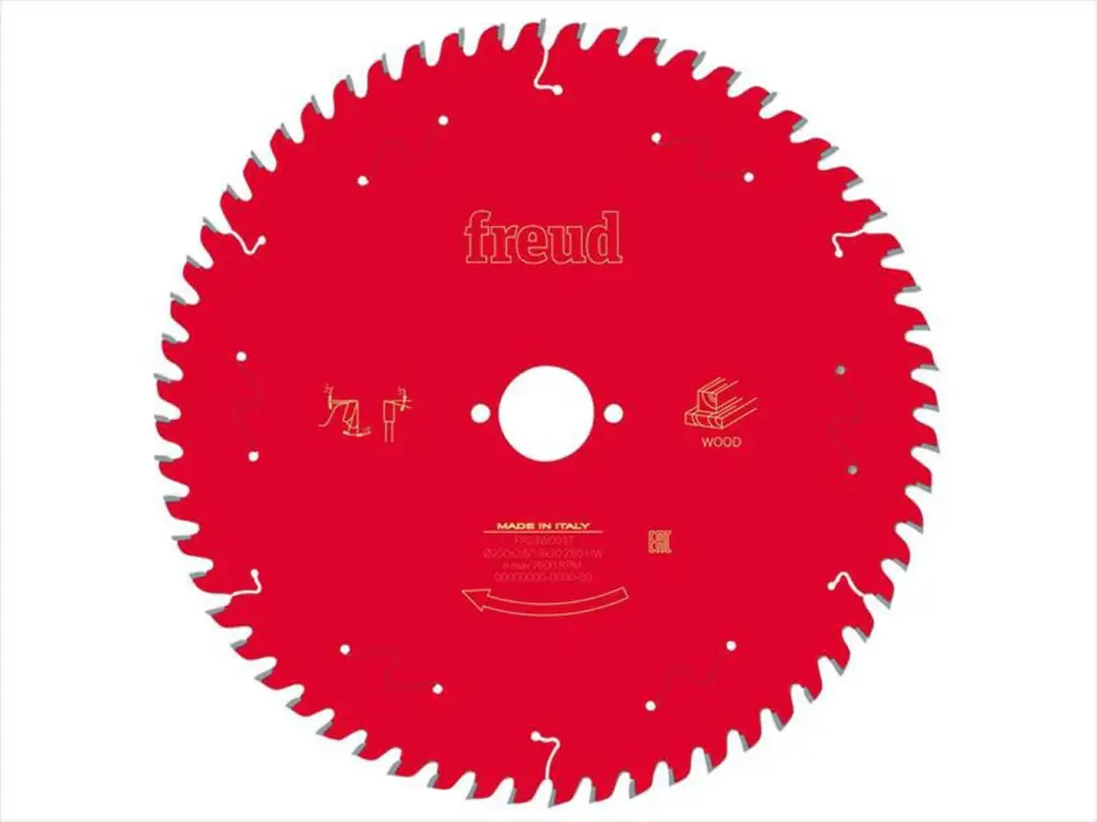 Freud Wood Table Saw Blade 250 X 30 X 2.8/1.8Mm X 60T