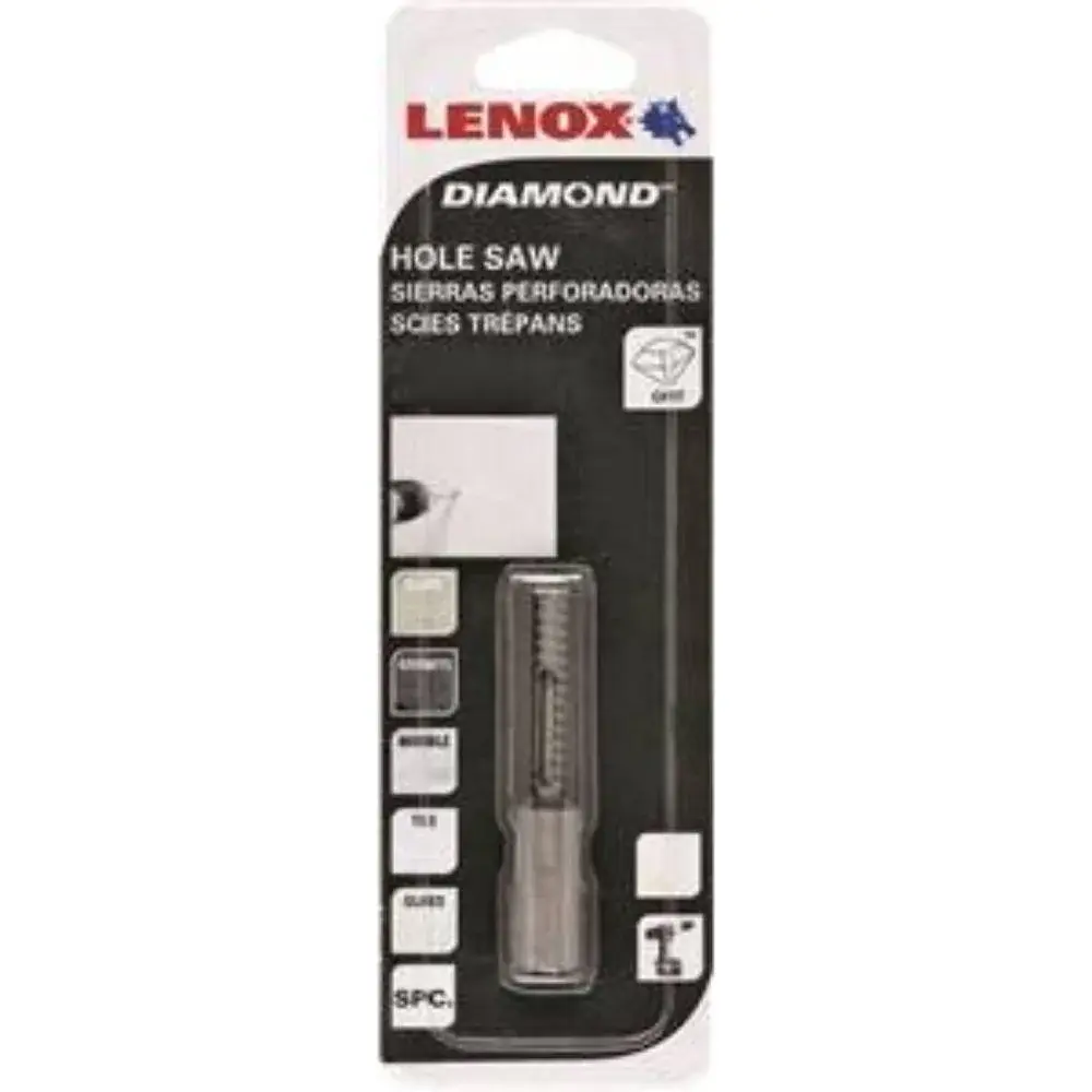 LENOX 1-1/8" DIAMOND GRIT HOLE SAW