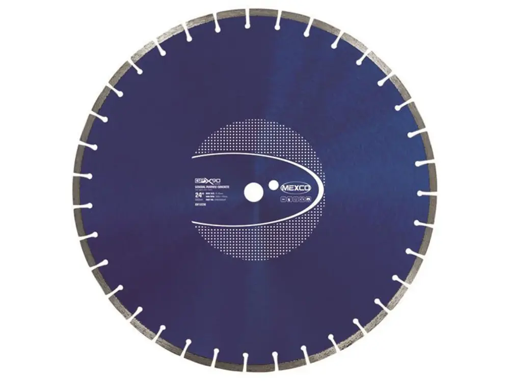 Mexco Gpx90 Concrete Diamond Blade 600 X 25.4Mm
