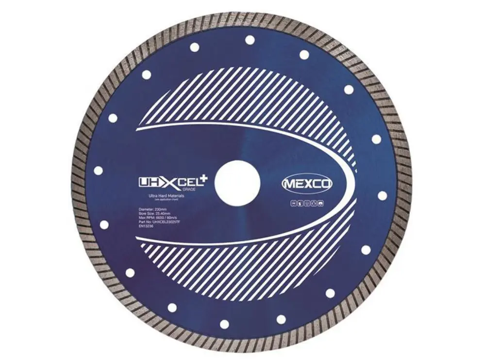 Mexco Uhxcel+ Ultra Durable Plus Diamond Blade 230 X 25.4Mm