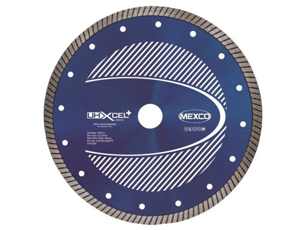 Mexco Uhxcel+ Ultra Sturdy Plus Diamond Blade 230 X 22Mm