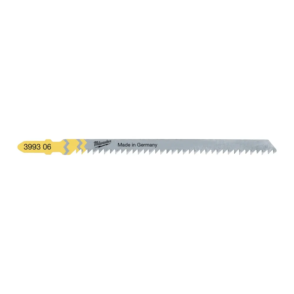 Milwaukee Wood: Clean And Splinter Included Cutting Jig Saw Blades